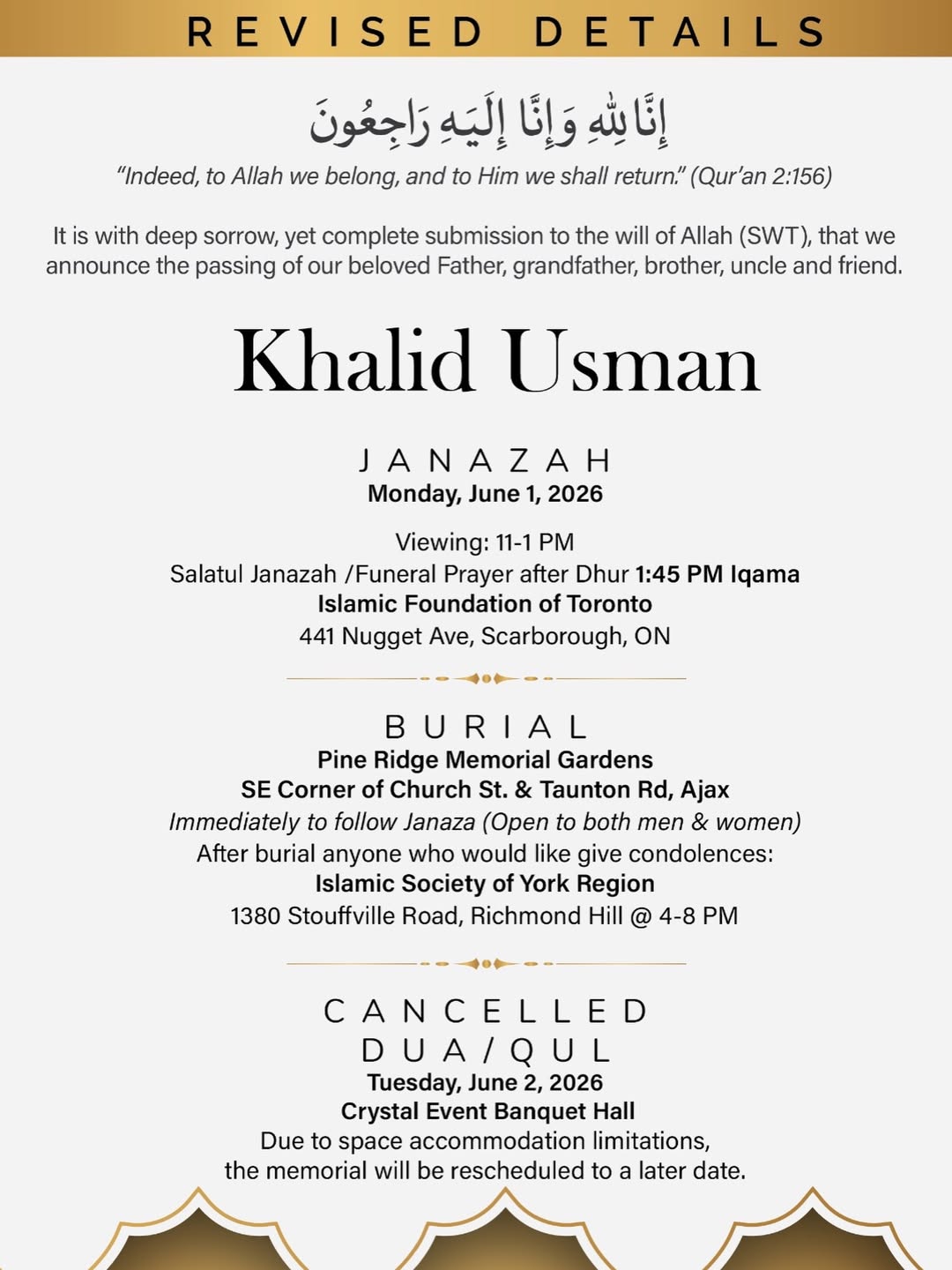 MR. KHALID USMAN